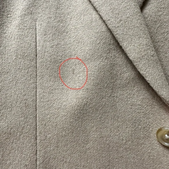 Ralph Lauren Men Blazer Jacket Beige %100 Camel Hair from Italy Size 46R